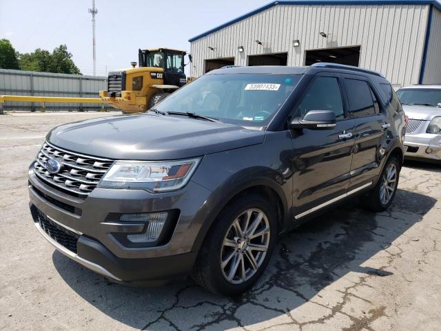 FORD EXPLORER L 2017 with VIN 1FM5K8F88HGA34973 - Photo from auction