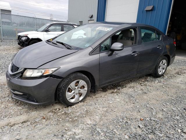 HONDA CIVIC LX 2013 with VIN 2HGFB2F47DH006777 - Photo from auction