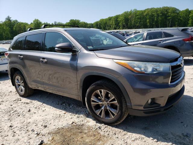 Photo 4 from auction – 2015 TOYOTA HIGHLANDER with VIN 5TDJKRFH6FS134968