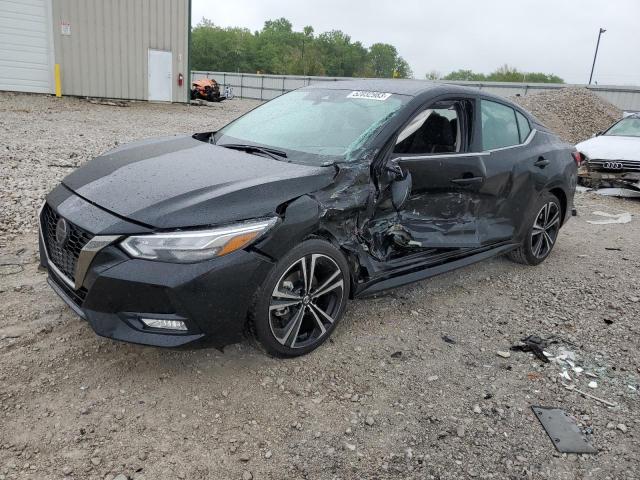 NISSAN SENTRA SR 2023 with VIN 3N1AB8DV4PY240058 - Photo from auction