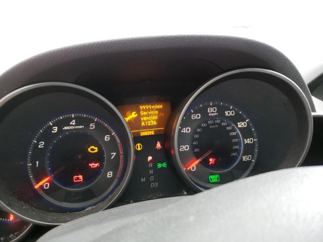 Photo 9 from auction – 2008 ACURA MDX TECHNO with VIN 2HNYD28338H513634