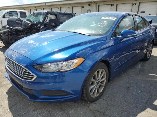 FORD FUSION SE 2017 with VIN 3FA6P0H70HR176913 - Photo from auction