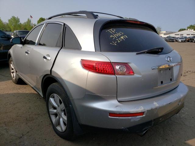 Photo 2 from auction – 2005 INFINITI FX35 with VIN JNRAS08W65X211998