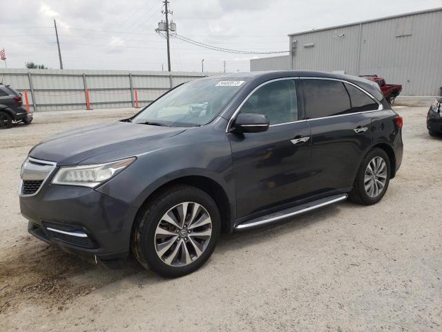 ACURA MDX TECHNO 2015 with VIN 5FRYD3H45FB008698 - Photo from auction