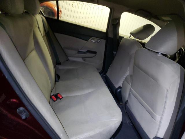 Photo 10 from auction – 2013 HONDA CIVIC LX with VIN 19XFB2F52DE210244