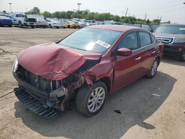 NISSAN SENTRA S 2017 with VIN 3N1AB7AP5HL688856 - Photo from auction
