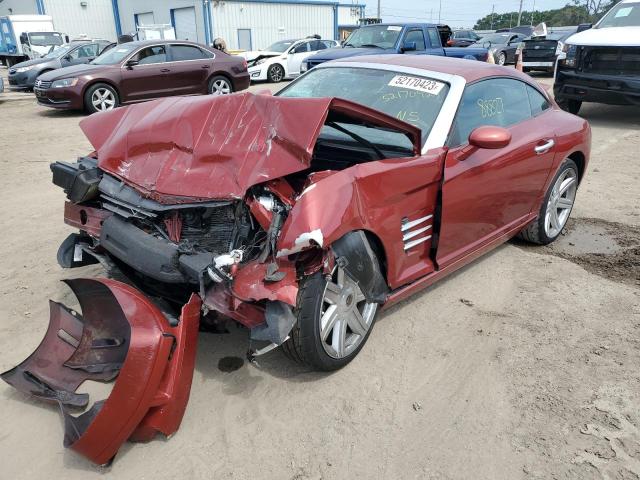 CHRYSLER CROSSFIRE 2004 with VIN 1C3AN69L24X024260 - Photo from auction