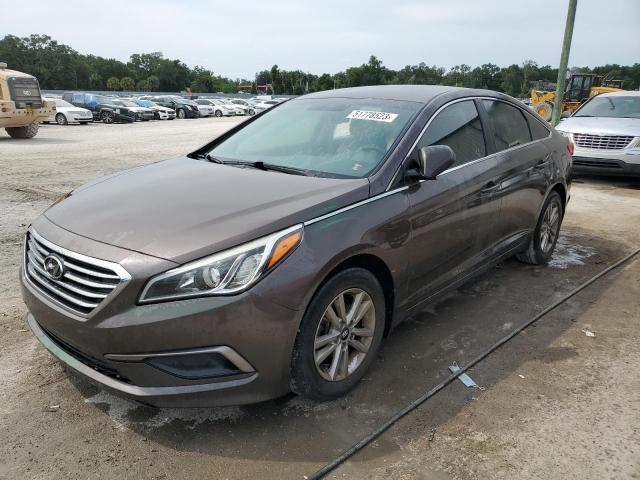 HYUNDAI SONATA SE 2016 with VIN 5NPE24AF3GH303295 - Photo from auction