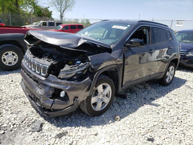 JEEP COMPASS 2022 with VIN 3C4NJDBB0NT177652 - Photo from auction