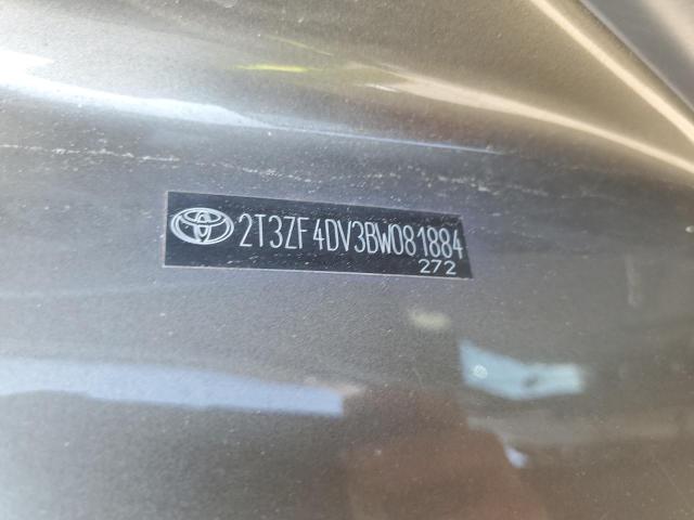 Photo 14 from auction – 2011 TOYOTA RAV4 with VIN 2T3ZF4DV3BW081884