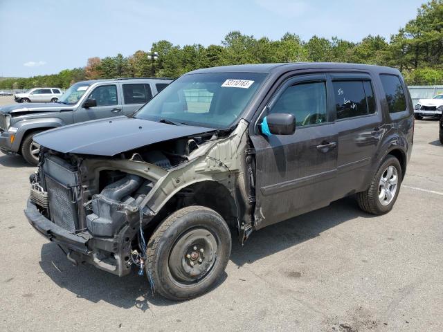 HONDA PILOT EX 2012 with VIN 5FNYF4H44CB064838 - Photo from auction