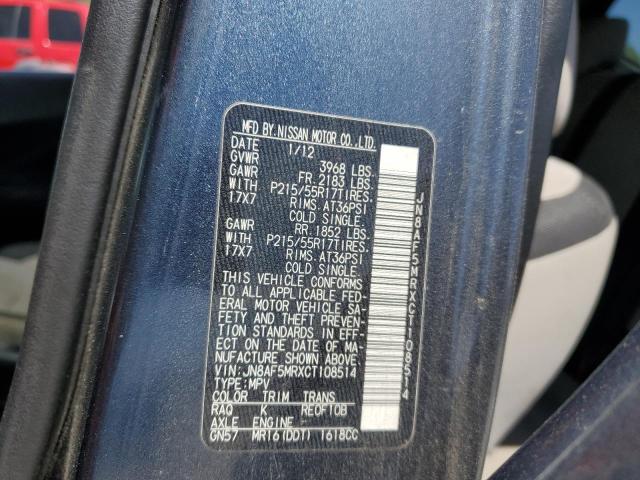 Photo 14 from auction – 2012 NISSAN JUKE S with VIN JN8AF5MRXCT108514