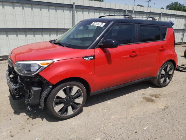 KIA SOUL + 2017 with VIN KNDJP3A55H7444392 - Photo from auction