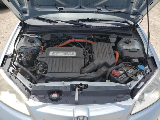 Photo 11 from auction – 2005 HONDA CIVIC HYBR with VIN JHMES96605S018024