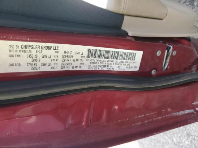 Photo 14 from auction – 2013 DODGE DURANGO CI with VIN 1C4RDJEG0DC688190
