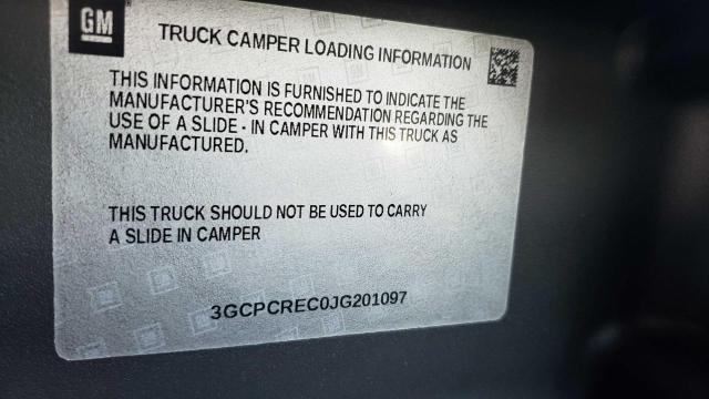 Photo 10 from auction – 2018 CHEVROLET SILVERADO with VIN 3GCPCREC0JG201097