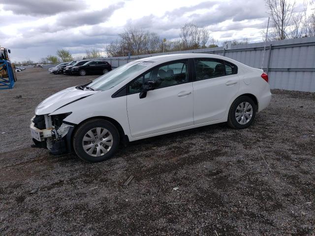 HONDA CIVIC LX 2012 with VIN 2HGFB2F43CH117700 - Photo from auction