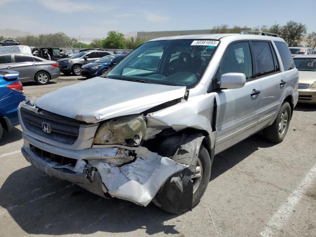 HONDA PILOT EXL 2005 with VIN 2HKYF18655H524643 - Photo from auction