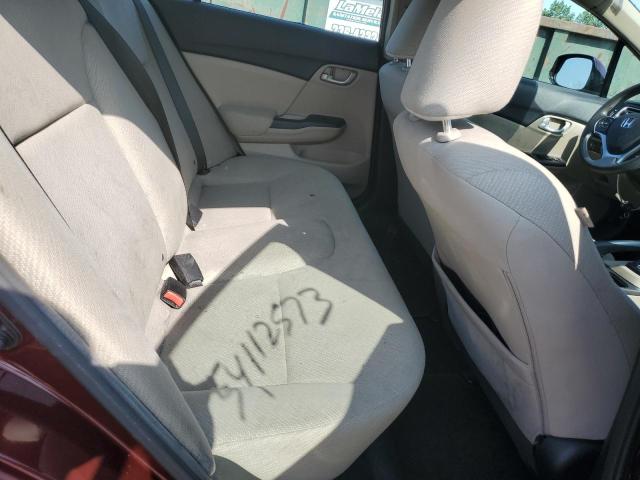 Photo 10 from auction – 2013 HONDA CIVIC LX with VIN 19XFB2F51DE246054