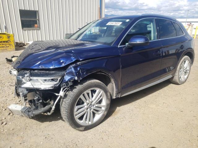 AUDI Q5 PREMIUM 2018 with VIN WA1BNAFY7J2215680 - Photo from auction