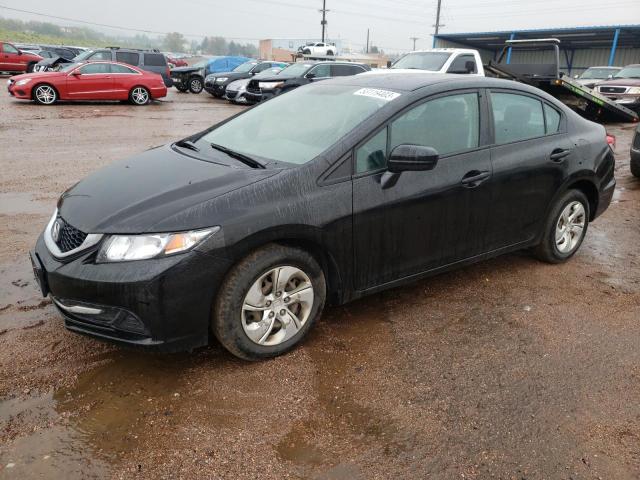 HONDA CIVIC LX 2014 with VIN 19XFB2F58EE072064 - Photo from auction