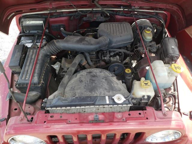 Photo 11 from auction – 1998 JEEP WRANGLER / with VIN 1J4FY29P2WP793648