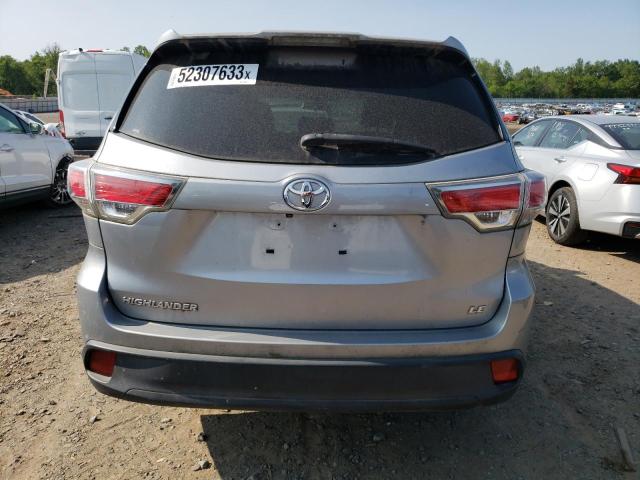 Photo 6 from auction – 2014 TOYOTA HIGHLANDER with VIN 5TDZARFHXES008374