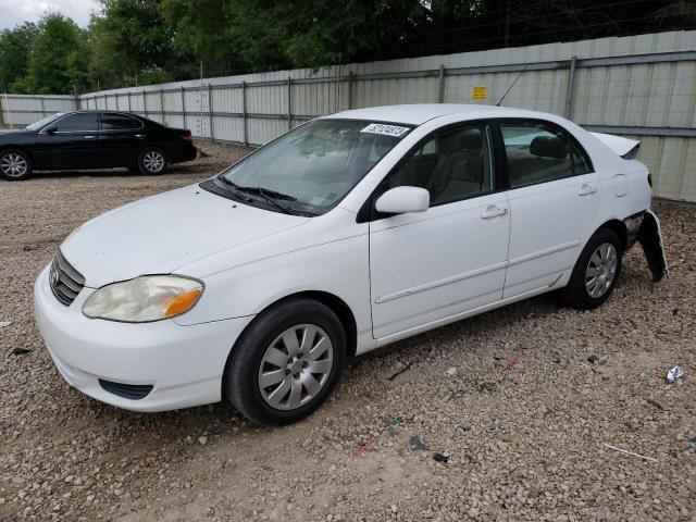 TOYOTA COROLLA 2003 with VIN 1NXBR32E73Z039959 - Photo from auction