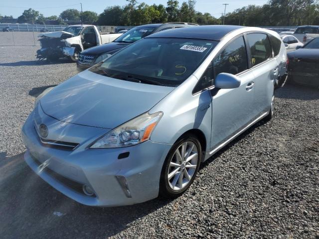 TOYOTA PRIUS V 2012 with VIN JTDZN3EU7C3057997 - Photo from auction