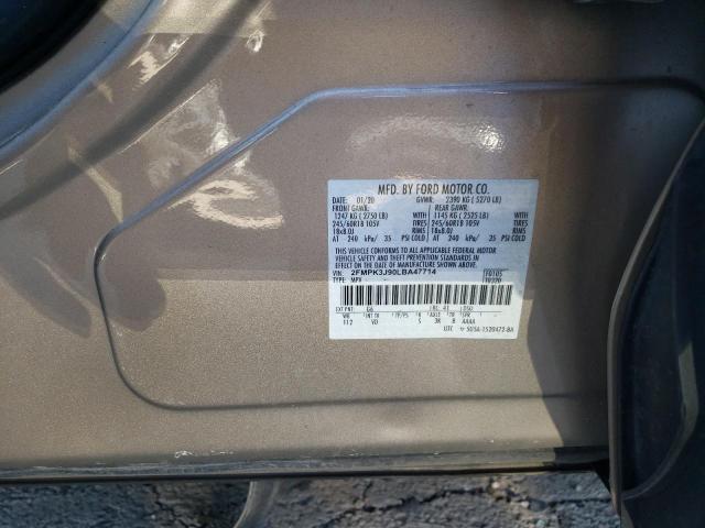 Photo 14 from auction – 2020 FORD EDGE SEL with VIN 2FMPK3J90LBA47714