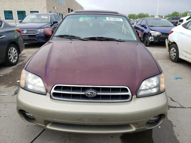 Foto 5 de la subasta – 2000 SUBARU LEGACY OUT con VIN 4S3BE6869Y7217149
