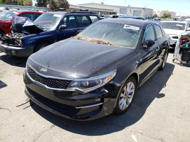 KIA OPTIMA EX 2016 with VIN 5XXGU4L39GG062540 - Photo from auction
