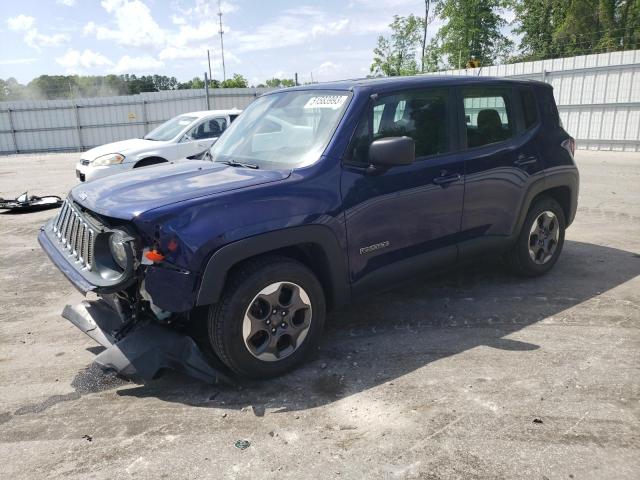JEEP RENEGADE S 2016 with VIN ZACCJAAT2GPC95616 - Photo from auction