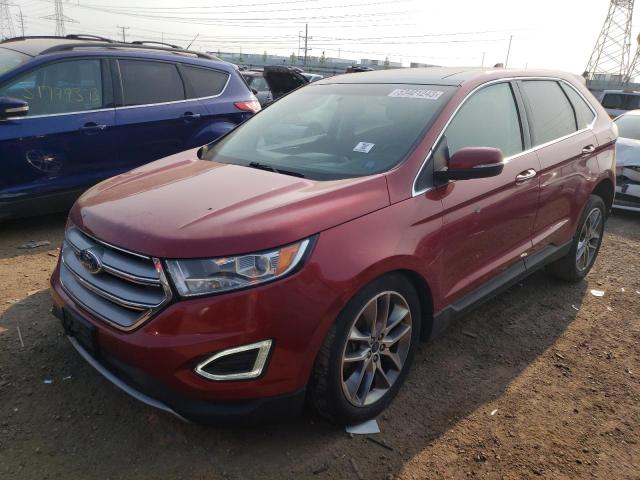 FORD EDGE TITAN 2016 с VIN 2FMPK4K88GBB11340 - Фото с аукциона