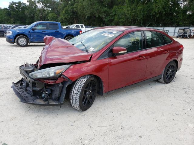 FORD FOCUS SE 2016 with VIN 1FADP3F27GL290713 - Photo from auction