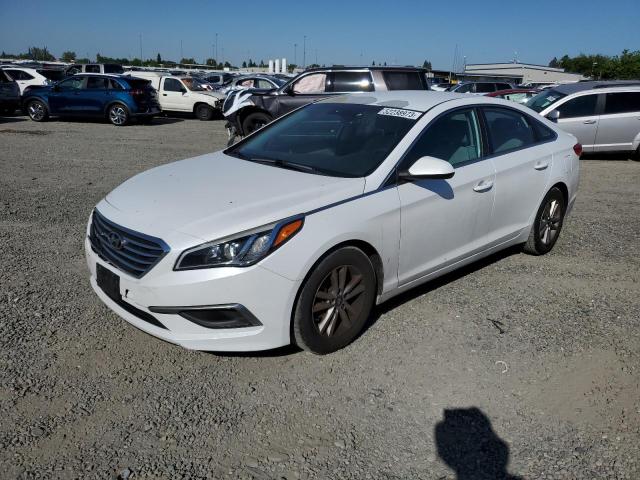 HYUNDAI SONATA SE 2016 with VIN 5NPE24AF8GH326135 - Photo from auction