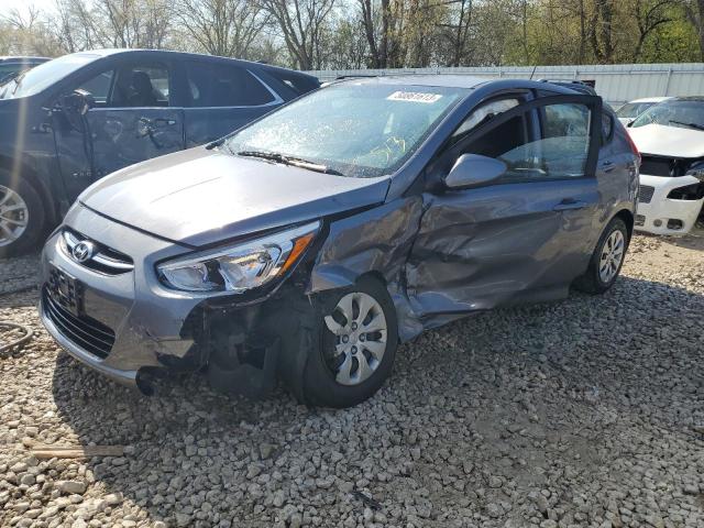 HYUNDAI ACCENT SE 2017 with VIN KMHCT5AE5HU302346 - Photo from auction
