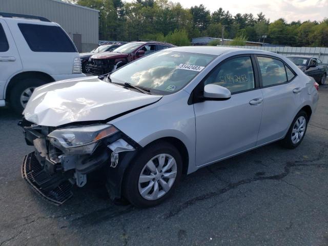 TOYOTA COROLLA L 2015 with VIN 2T1BURHE9FC455302 - Photo from auction
