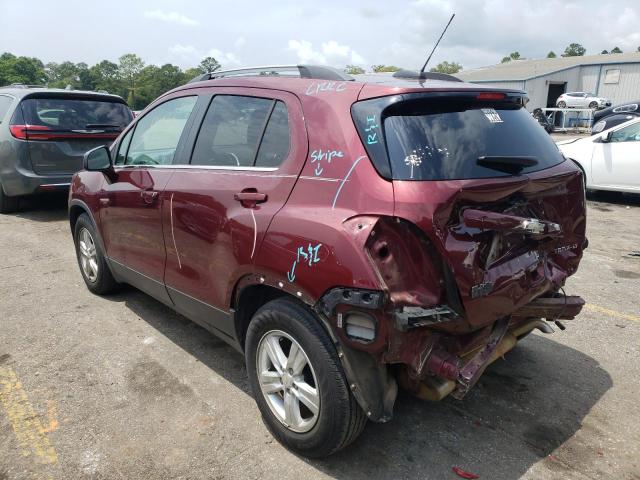 Photo 2 from auction – 2016 CHEVROLET TRAX 1LT with VIN 3GNCJLSB1GL152464