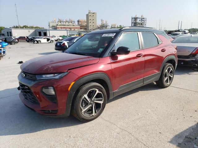 CHEVROLET TRAILBLAZE 2022 with VIN KL79MTSL9NB048495 - Photo from auction