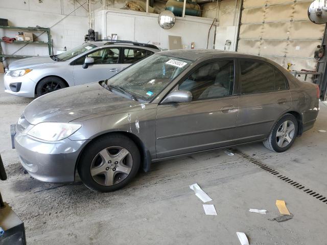 HONDA CIVIC EX 2004 with VIN 2HGES25894H513387 - Photo from auction