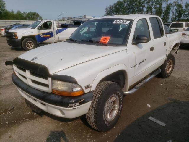 DODGE DAKOTA QUA 2000 with VIN 1B7GG2AN5YS666321 - Photo from auction