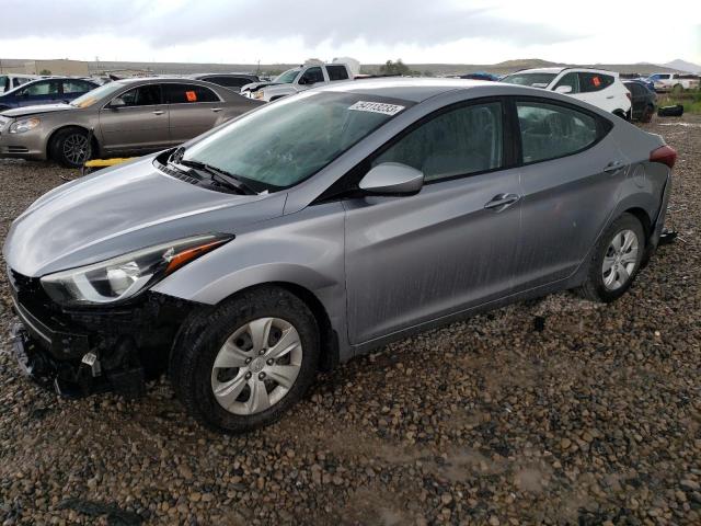 HYUNDAI ELANTRA SE 2016 with VIN 5NPDH4AE2GH726726 - Photo from auction