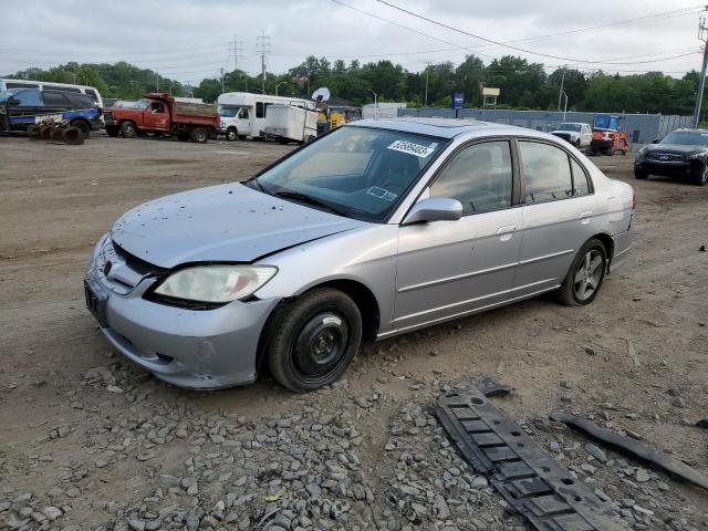 HONDA CIVIC EX 2004 with VIN 2HGES26744H632339 - Photo from auction