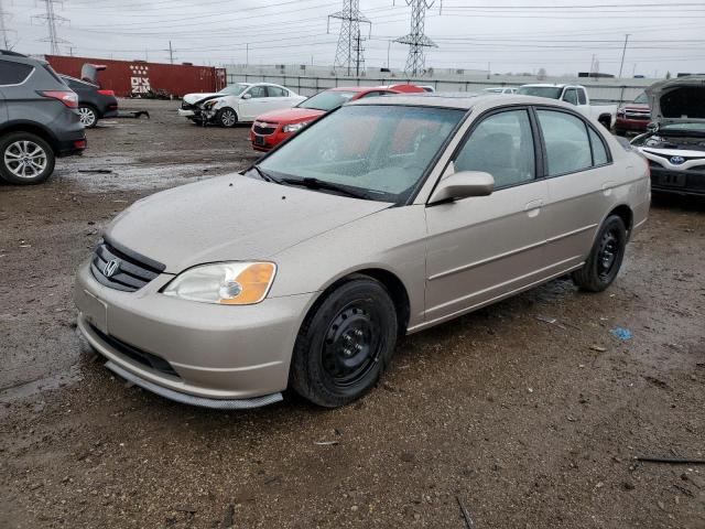 HONDA CIVIC EX 2001 with VIN 1HGES26711L004432 - Photo from auction