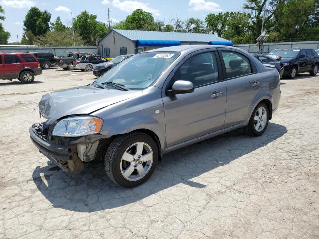 CHEVROLET AVEO BASE 2008 with VIN KL1TD56678B042229 - Photo from auction