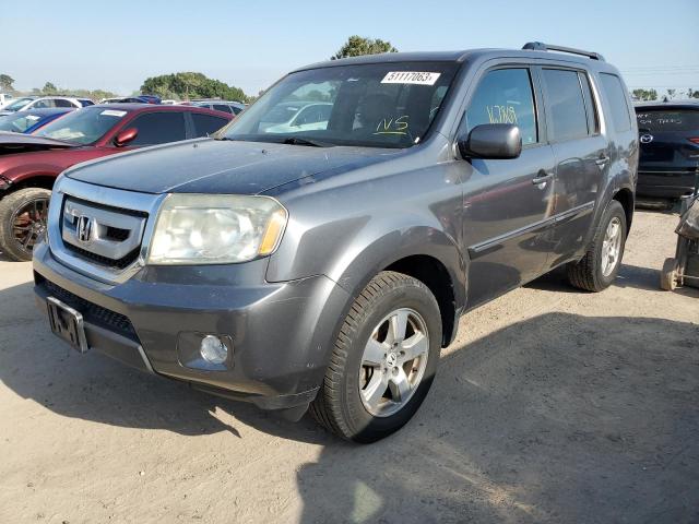HONDA PILOT EXL 2011 with VIN 5FNYF3H66BB052183 - Photo from auction