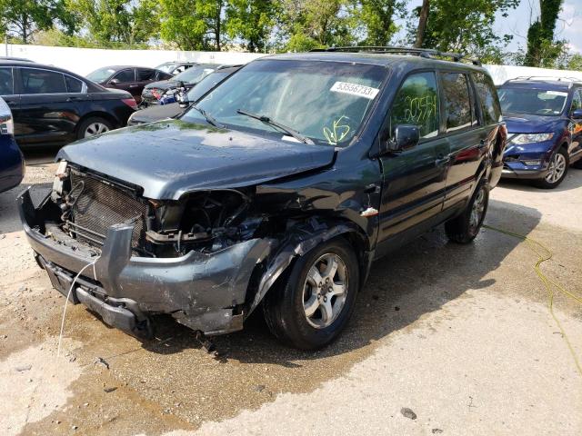 HONDA PILOT EX 2006 with VIN 5FNYF18586B000538 - Photo from auction