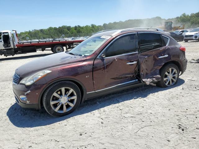 INFINITI EX35 BASE 2012 with VIN JN1AJ0HP4CM400842 - Photo from auction