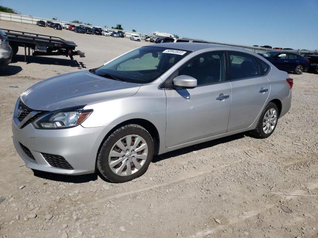 NISSAN SENTRA S 2017 with VIN 3N1AB7AP2HY353122 - Photo from auction